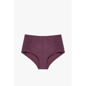 Koton Women's Purple High Waist Bikini Bottom