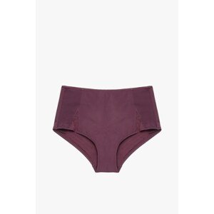 Koton Women's Purple High Waist Bikini Bottom