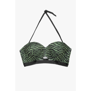 Koton Women's Green Bikini Top