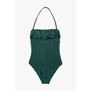 Koton Swimsuit - Green - Plain