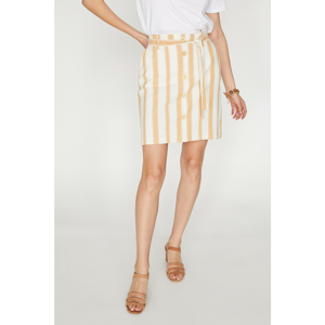 Koton Women Yellow Skirt