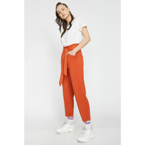 Koton Women Red Trousers