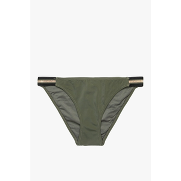 Koton Women's Green Patterned Bikini Bottom