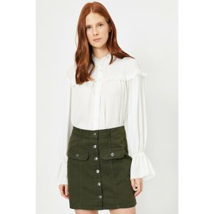 Koton Women Khaki Skirt