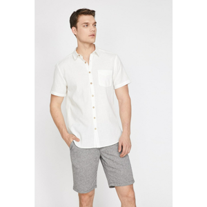 Koton Shirt - White - Regular fit