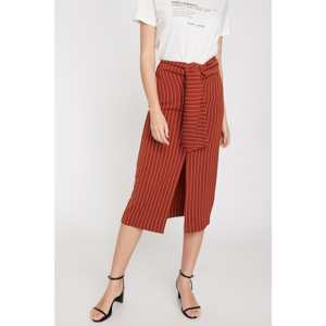 Koton Women Brown Striped Skirt