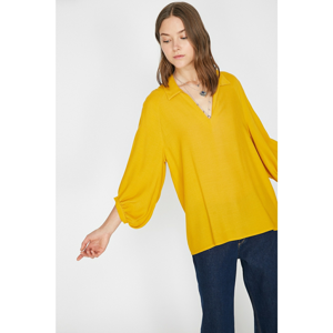 Koton Blouse - Yellow - Regular