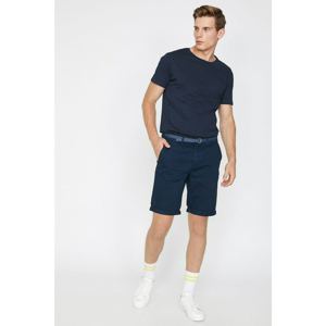 Koton Men's Navy Blue Shorts
