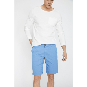 Koton Men's Blue Pocket Detailed Shorts