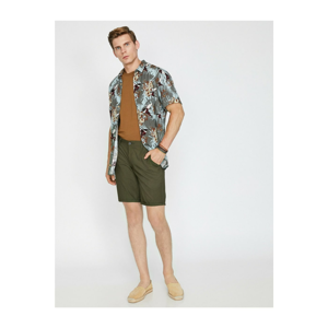 Koton Men's Green Shorts