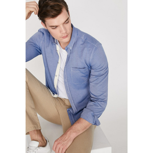 Koton Men's Blue Shirt