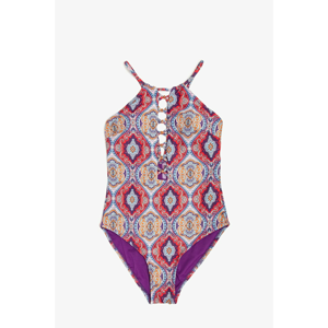 Koton Women's Mixed Patterned Swimsuit