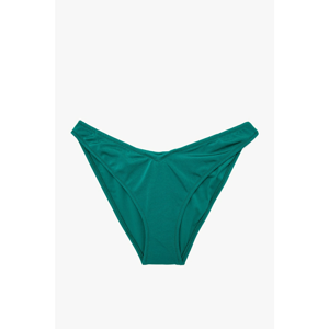 Koton Women's Green Straight Bikini Bottom