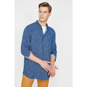 Koton Men's Navy Shirt