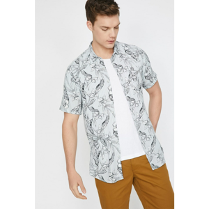 Koton Shirt - Blue - Regular fit