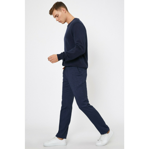 Koton Men's Navy Trousers