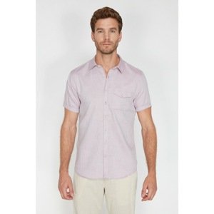 Koton Short Sleeve Casual Shirt with Flap Pockets