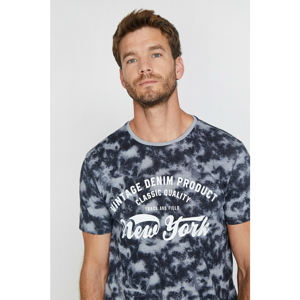 Koton Man Navy Blue T-Shirt