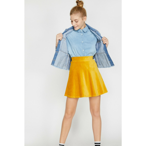 Koton Skirt - Yellow - Mini