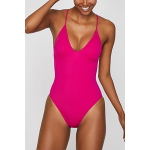 Koton Women's Pink Underwire Swimsuit