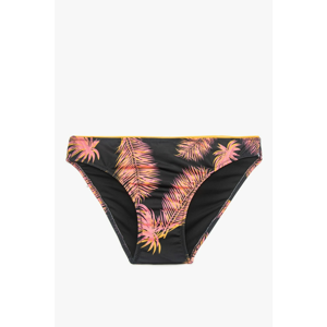 Koton Women's Black Patterned Bikini Bottom