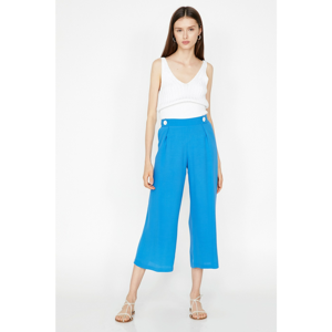 Koton Women's Blue Trousers