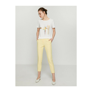 Koton Women Yellow Trousers