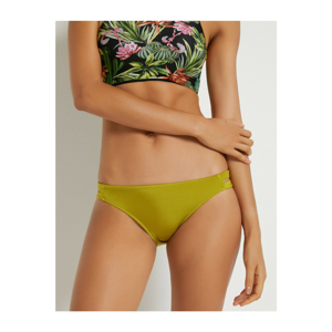 Koton Women's Green Plain Bikini Bottoms