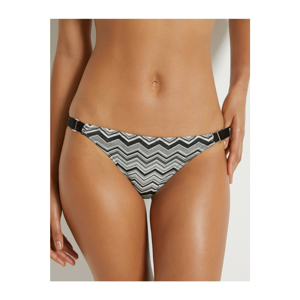 Koton Bikini Bottom - Gray - Geometric pattern