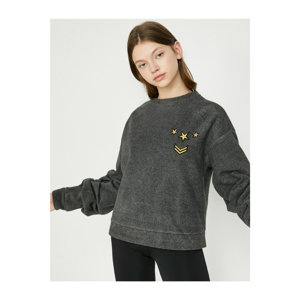 Koton Women Gray Sweatshirt