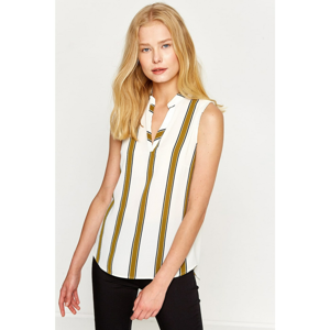 Koton Women Green Striped Blouse