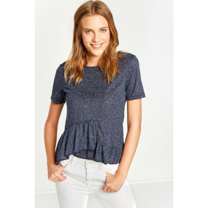 Koton Women Navy Blue T-Shirt