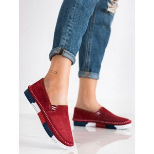 ARTIKER LEATHER SLIPONS ON PLATFORM