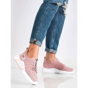 ARTIKER PINK WHITE OFF TRAINERS