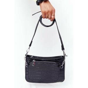 Small Shoulder Bag With A Sachet Paris Black