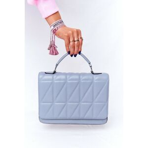 Women's Quilted Messenger Bag Monaco Light Blue