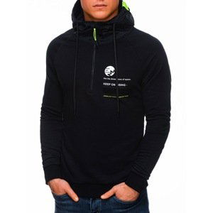 Edoti Men's hoodie B1339