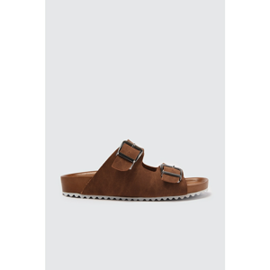 Trendyol Mules - Brown - Flat