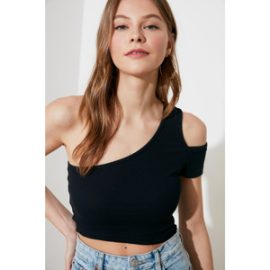 Trendyol Navy Blue Shoulder Detailed Blouse