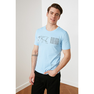 Trendyol Blue Men's T-Shirt