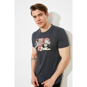 Trendyol Anthracite Men's T-Shirt