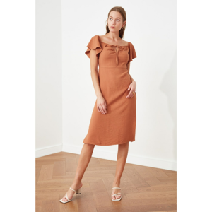 Trendyol Tile Neck Detailed Dress