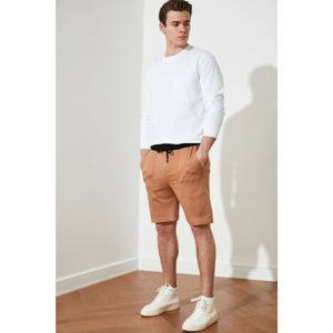 Trendyol Camel Men's Regular Fit Shorts & Bermuda