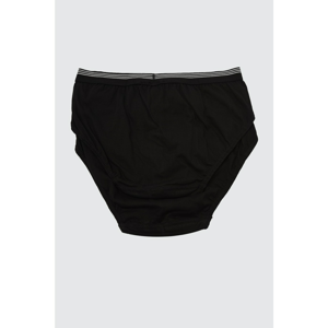 Trendyol Black Male 2-Pack Slip Boxer