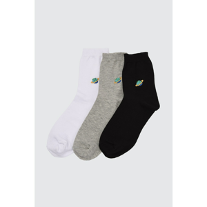 Trendyol Multi Color Men 3-Pack Socket Socks Socks