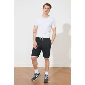 Trendyol Navy Blue Men Regular Fit Piping Shorts & Bermuda