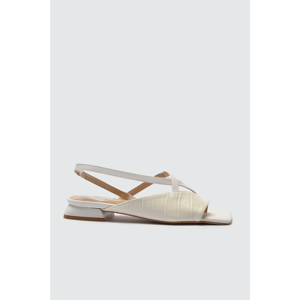 Trendyol White Pointed Toe Sandals
