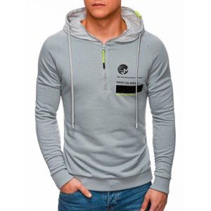 Edoti Men's hoodie B1339