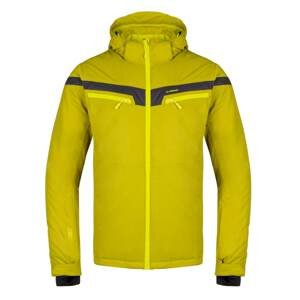 FOSEK men's ski jacket yellow