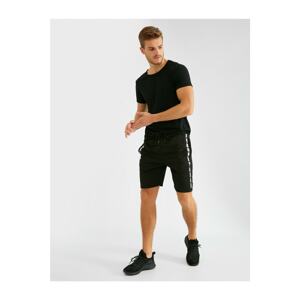 Koton Men's Black Pocket Shorts